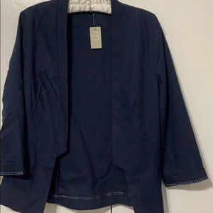 NWT Maurices Navy Light-weight Blazer